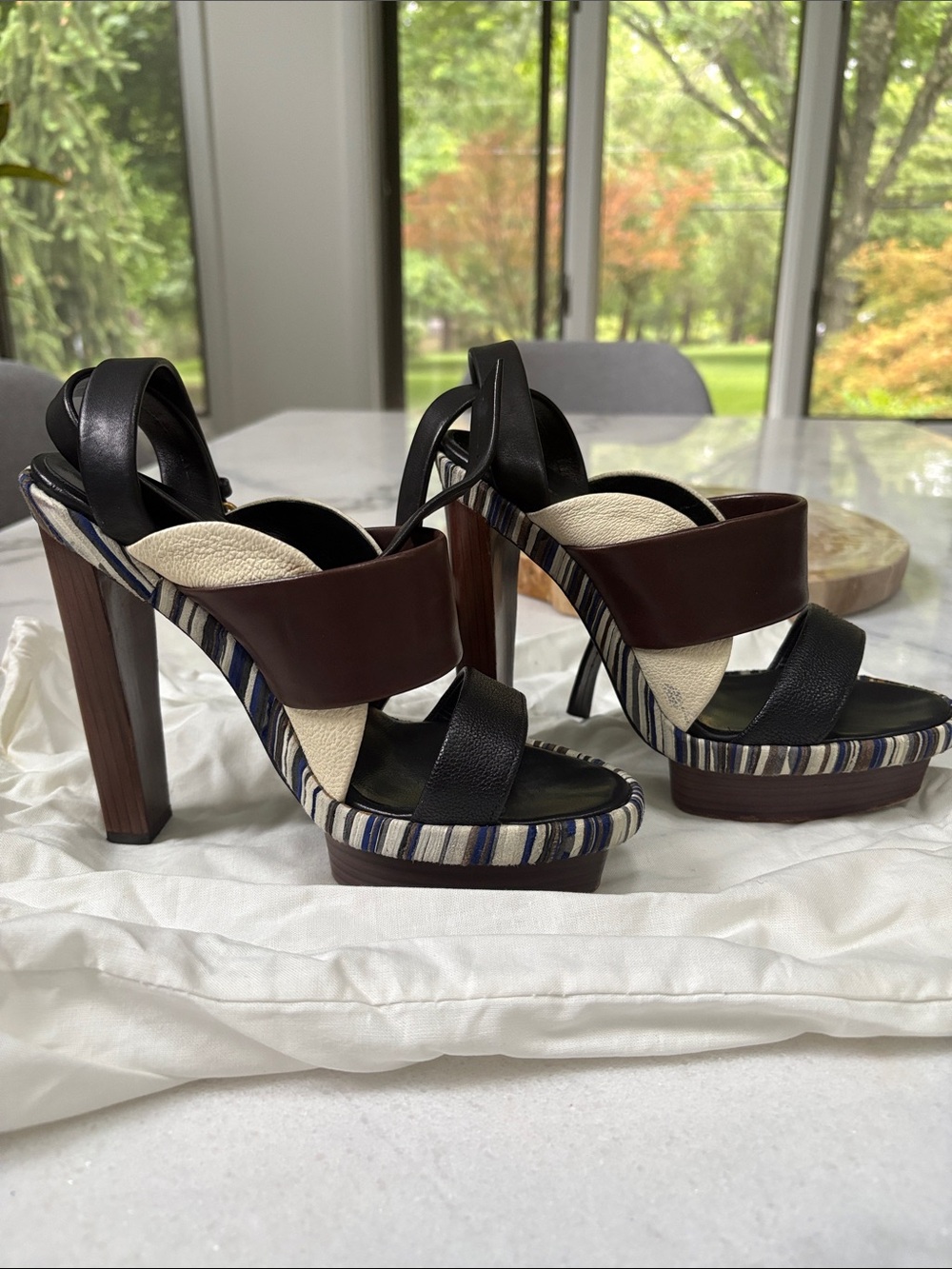 Balenciaga platform sandal